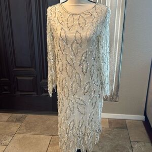Vintage Beaded and Sequined dress
